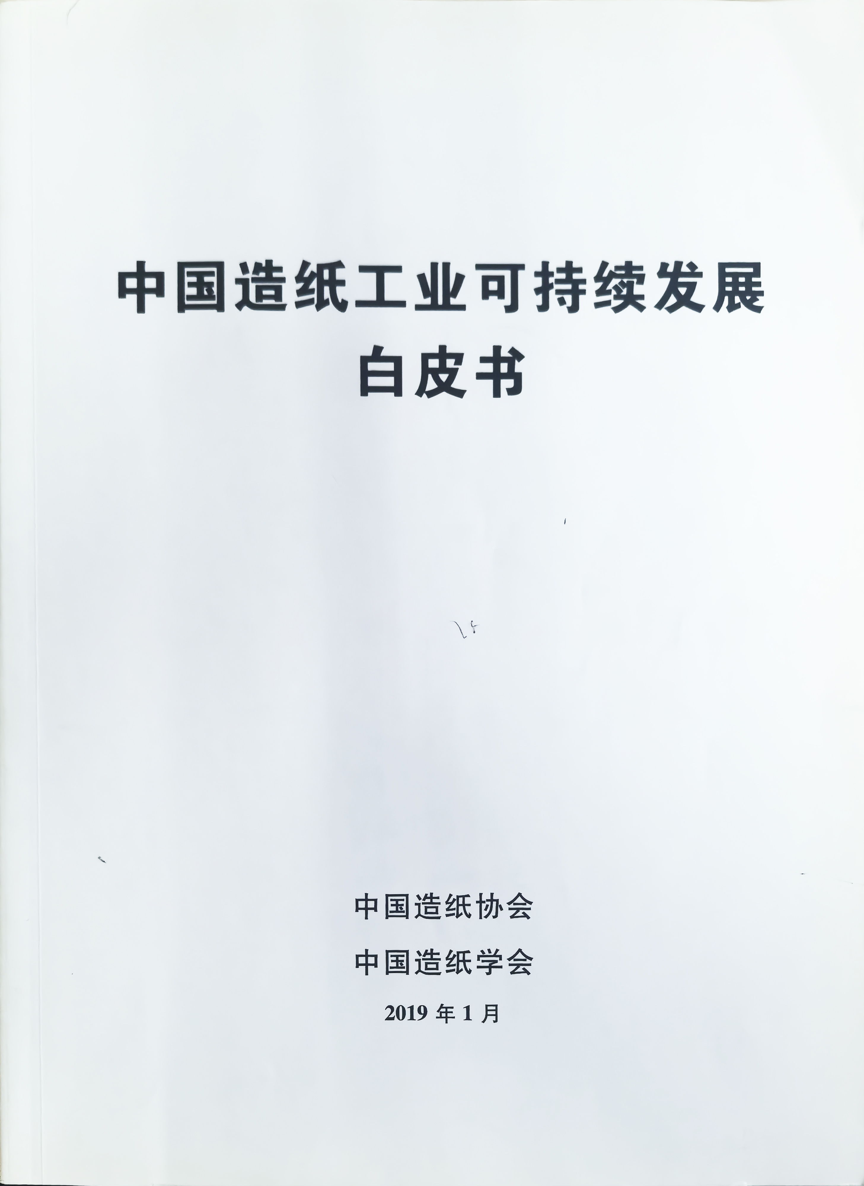 中国造纸工业可持续发展白皮书