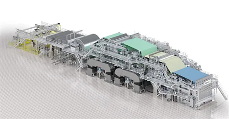 【环球】维美德向 Irving Consumer Products 公司提供 Advantage ThruAir 生活用纸生产线