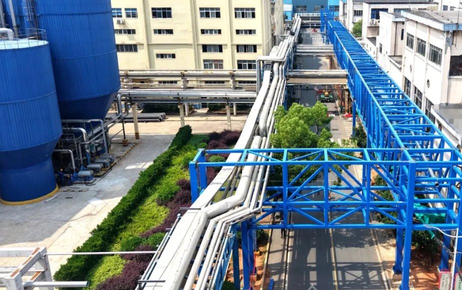 岳阳林纸岳阳生产系统新建供水管网提前22天“首饮”成功