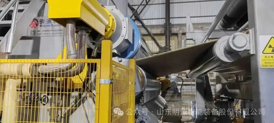 明源压光机中东地区首运行完美收官