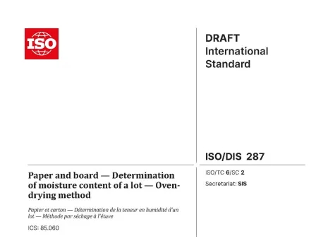 中国造纸院牵头的多项国际标准取得新进展