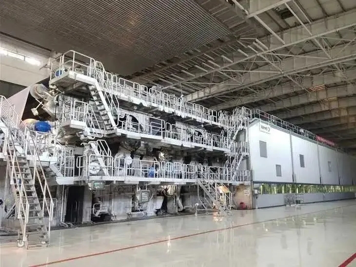 山东博汇PM8车间三月产量突破